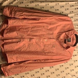 Salmon button down